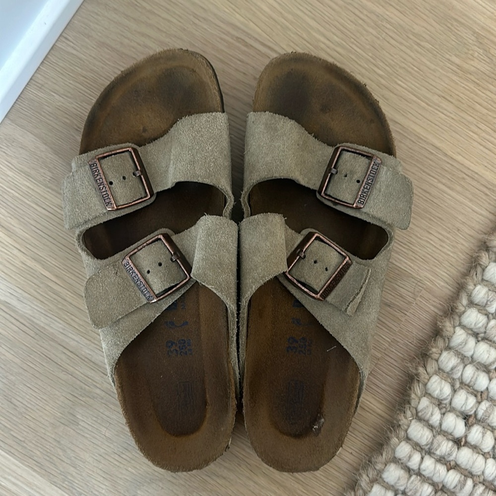 Sued Leather Birkenstocks